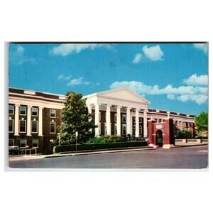 UVA Medical School Hospital Charlottesville VA Postcard 1967 Chrome